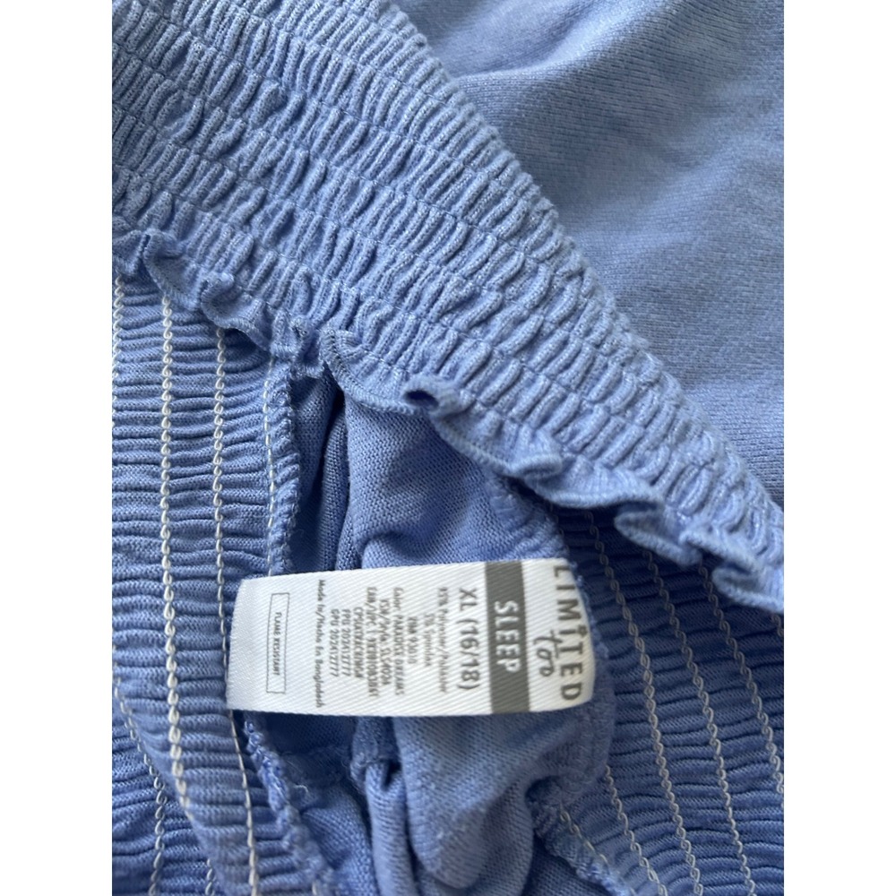 Limited Too Girls Blue Ombre Paradise Dreams Pajama Set Tank and Shorts XL 16/18 - Picture 4 of 6